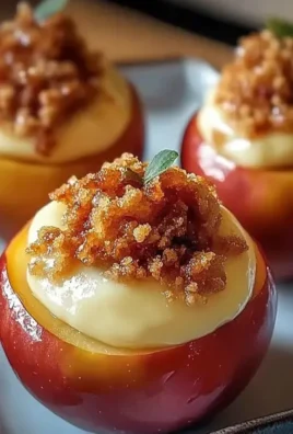 Cheesecake Stuffed Baked Apples