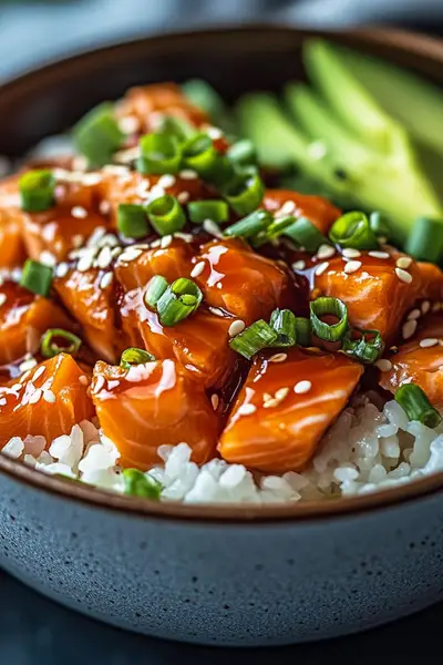 Salmon and Rice Bowl