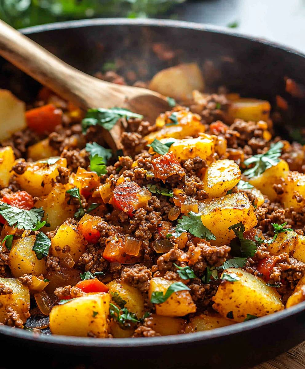 Mexican Ground Beef Skillet
