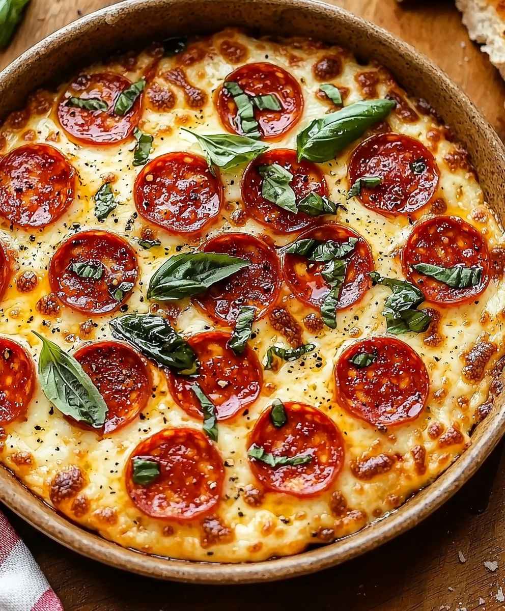 Hot Honey Basil Pizza Dip