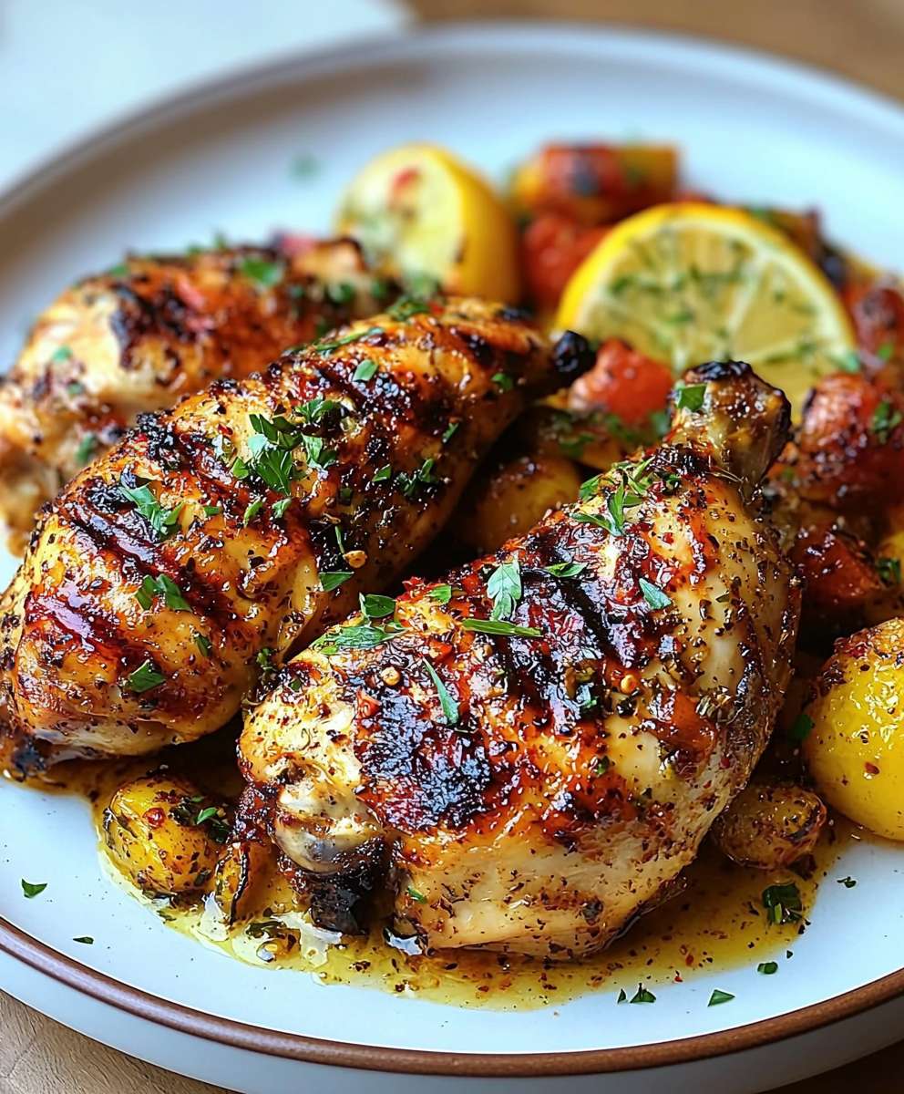 Portuguese Grilled Chicken Marinade