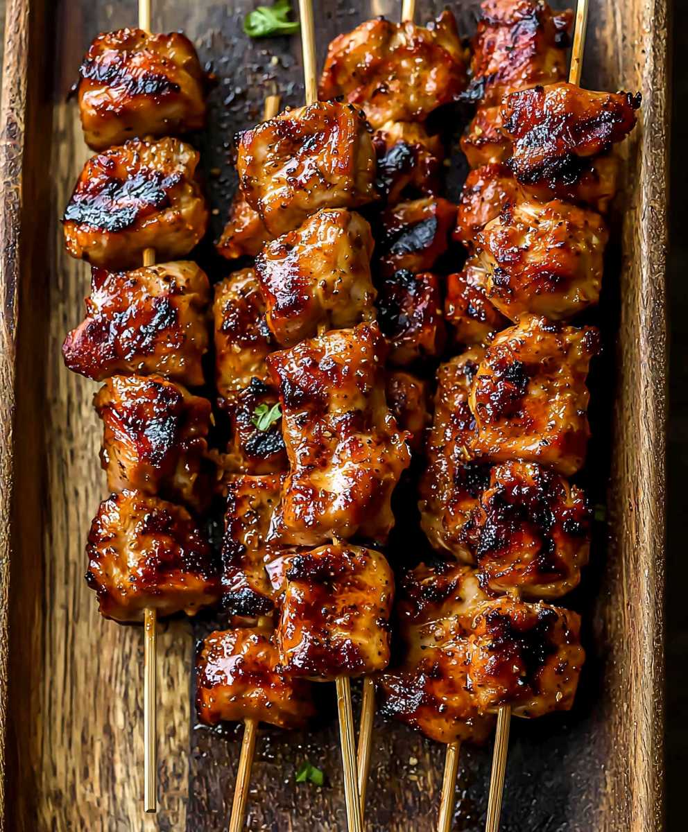 Grilled Thai Chicken Skewers