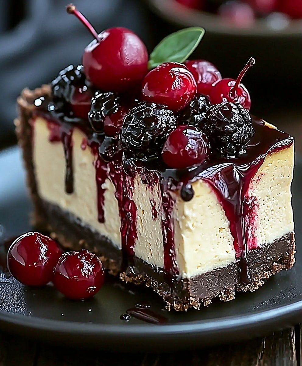 Black Forest Cheesecake