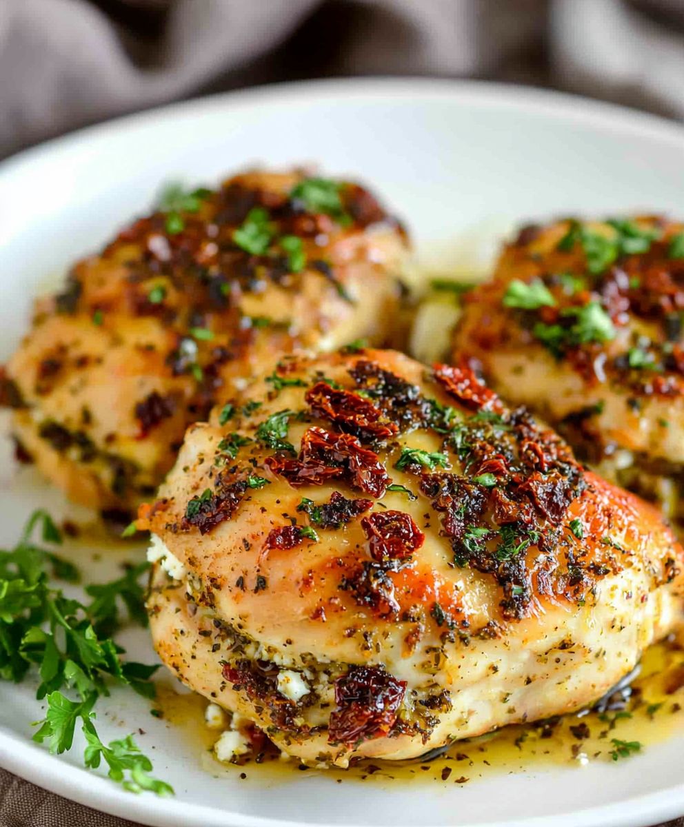 Sun Dried Tomato Feta Chicken