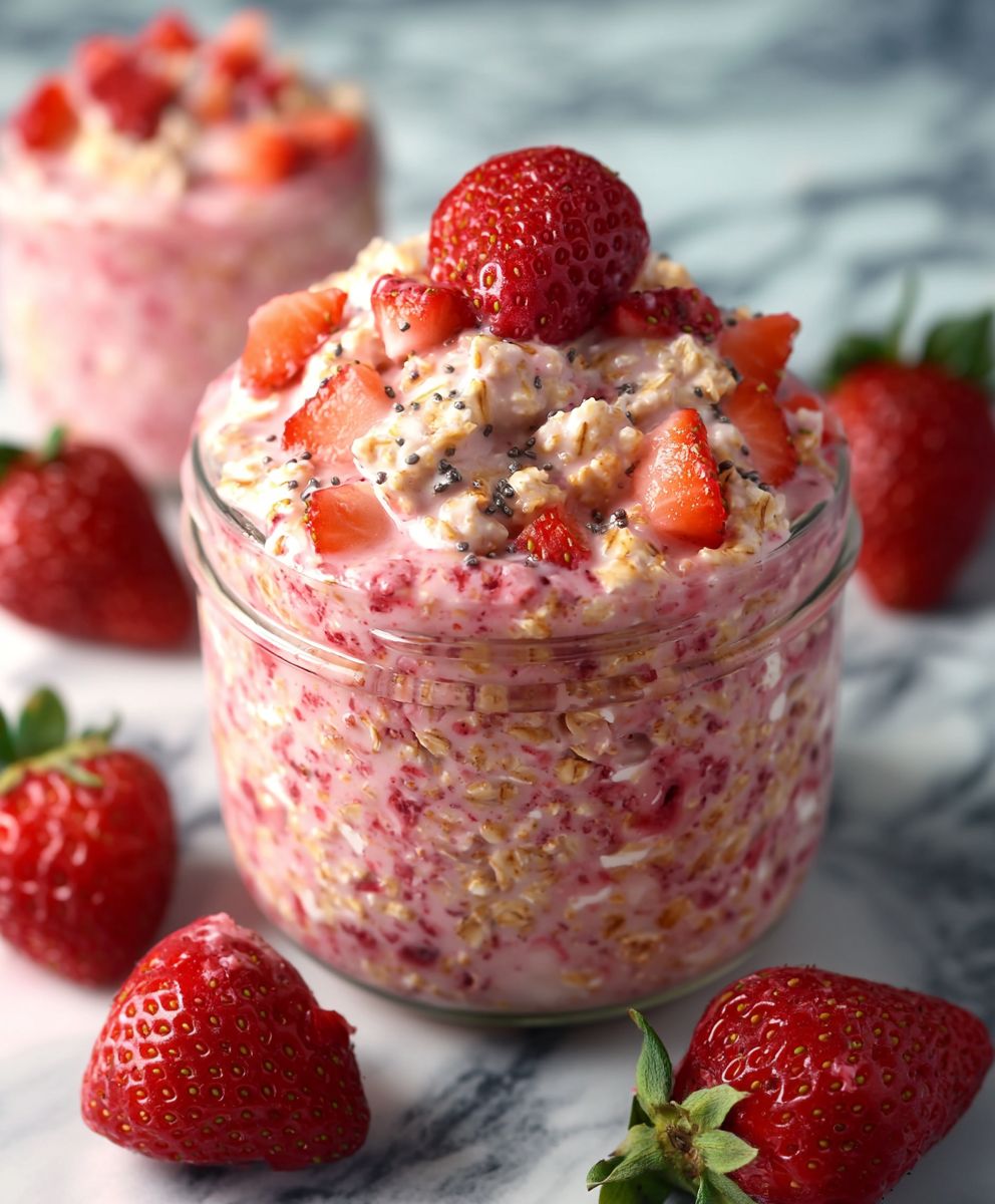 Strawberries and Cream Oats