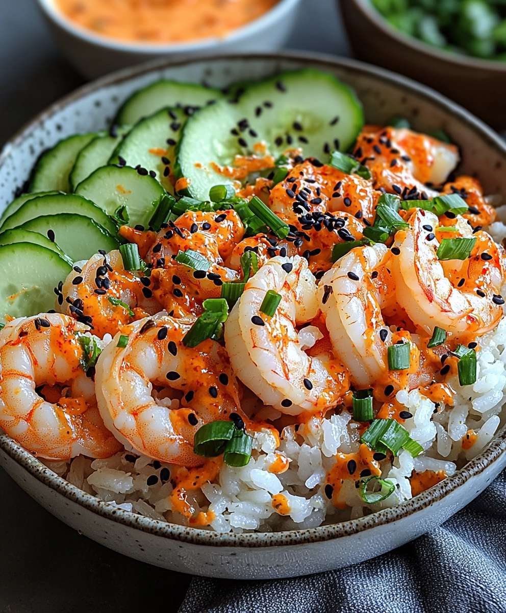 Shrimp Rice Bowls