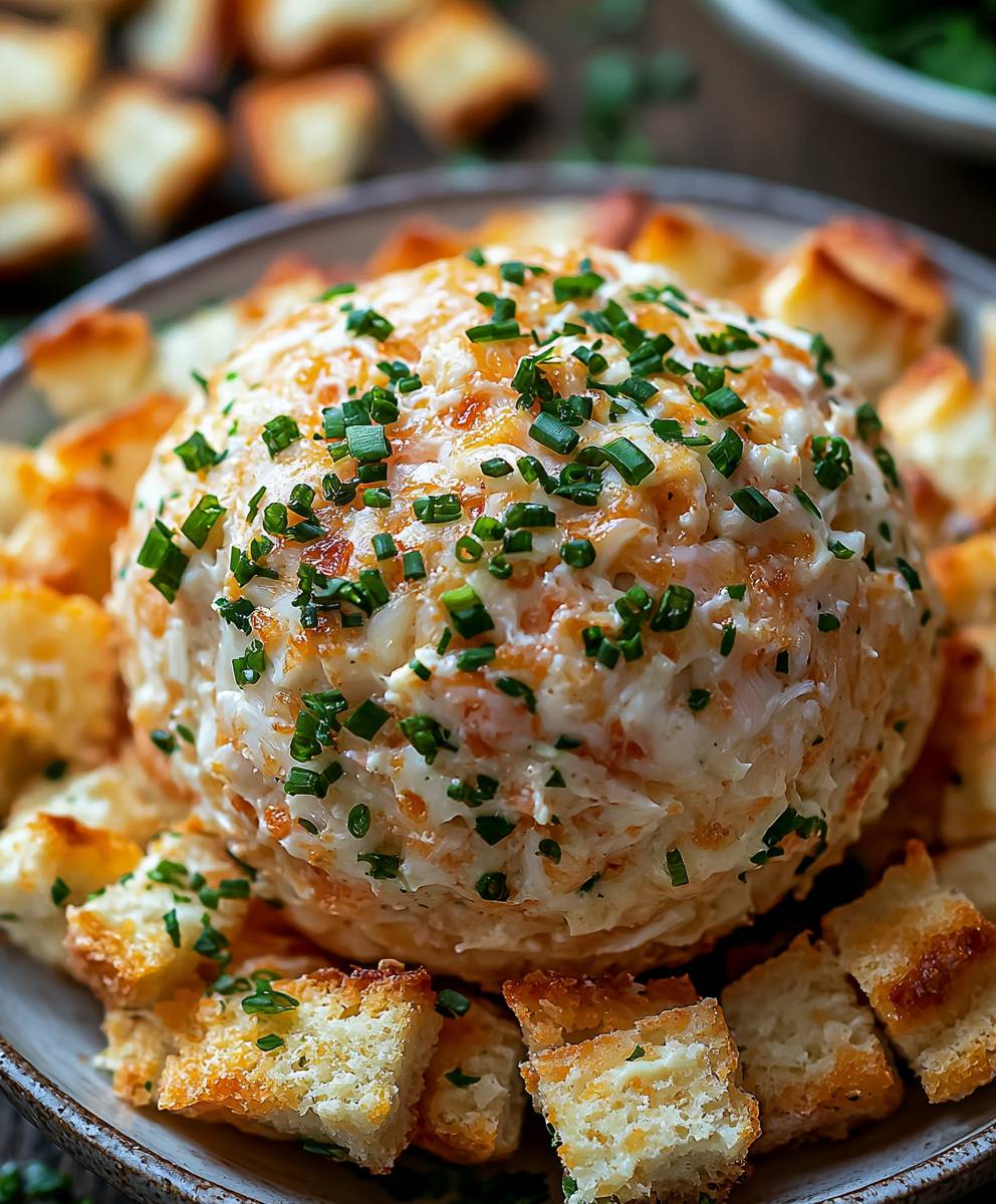 Crab Dip Cheese Ball