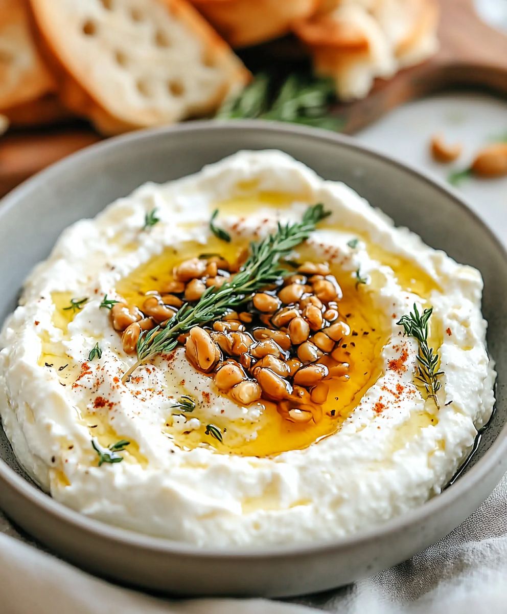 Ricotta Dip with Hot Honey