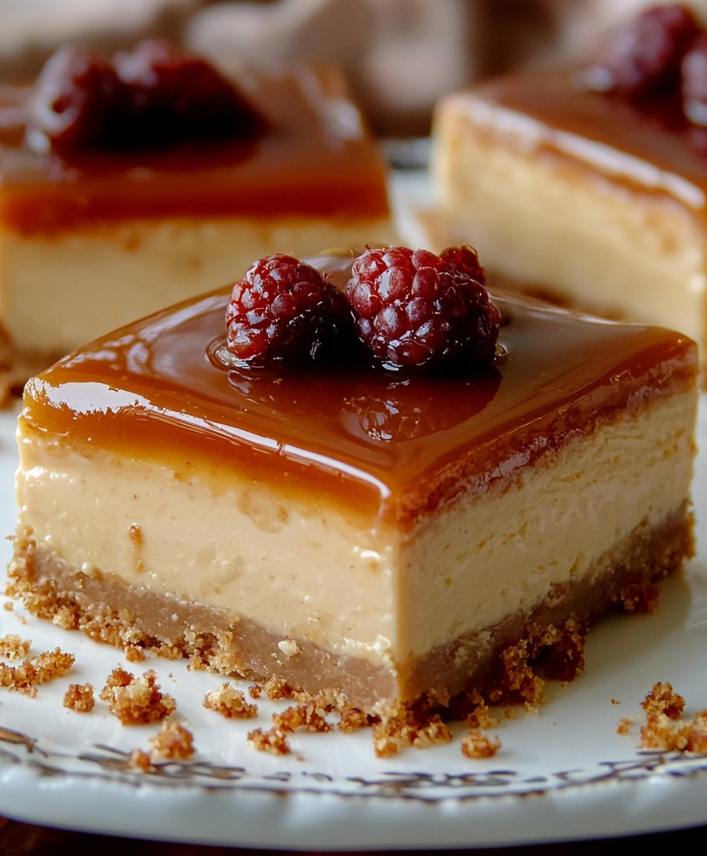 Dulce de Leche Cheesecake Bars