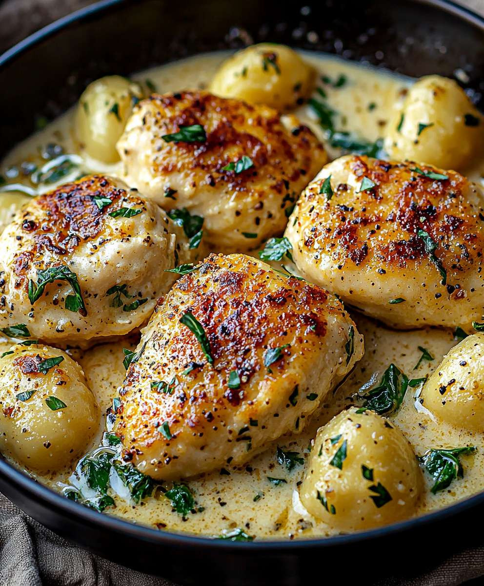 Asiago Chicken Gnocchi