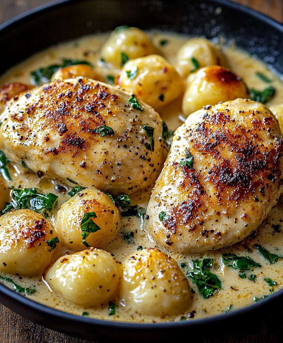 Asiago Chicken Gnocchi