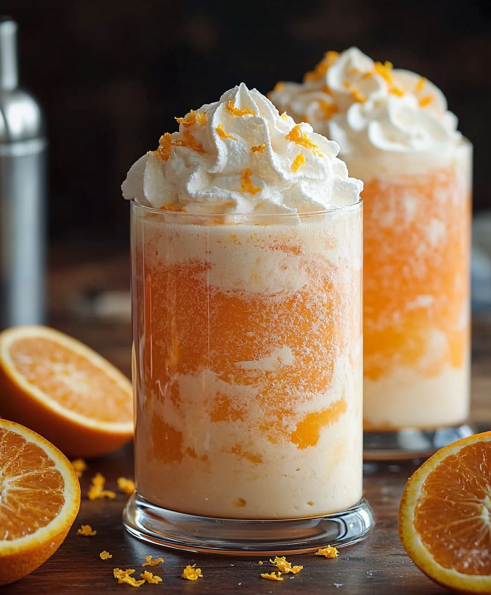 Dirty Orange Creamsicle Float