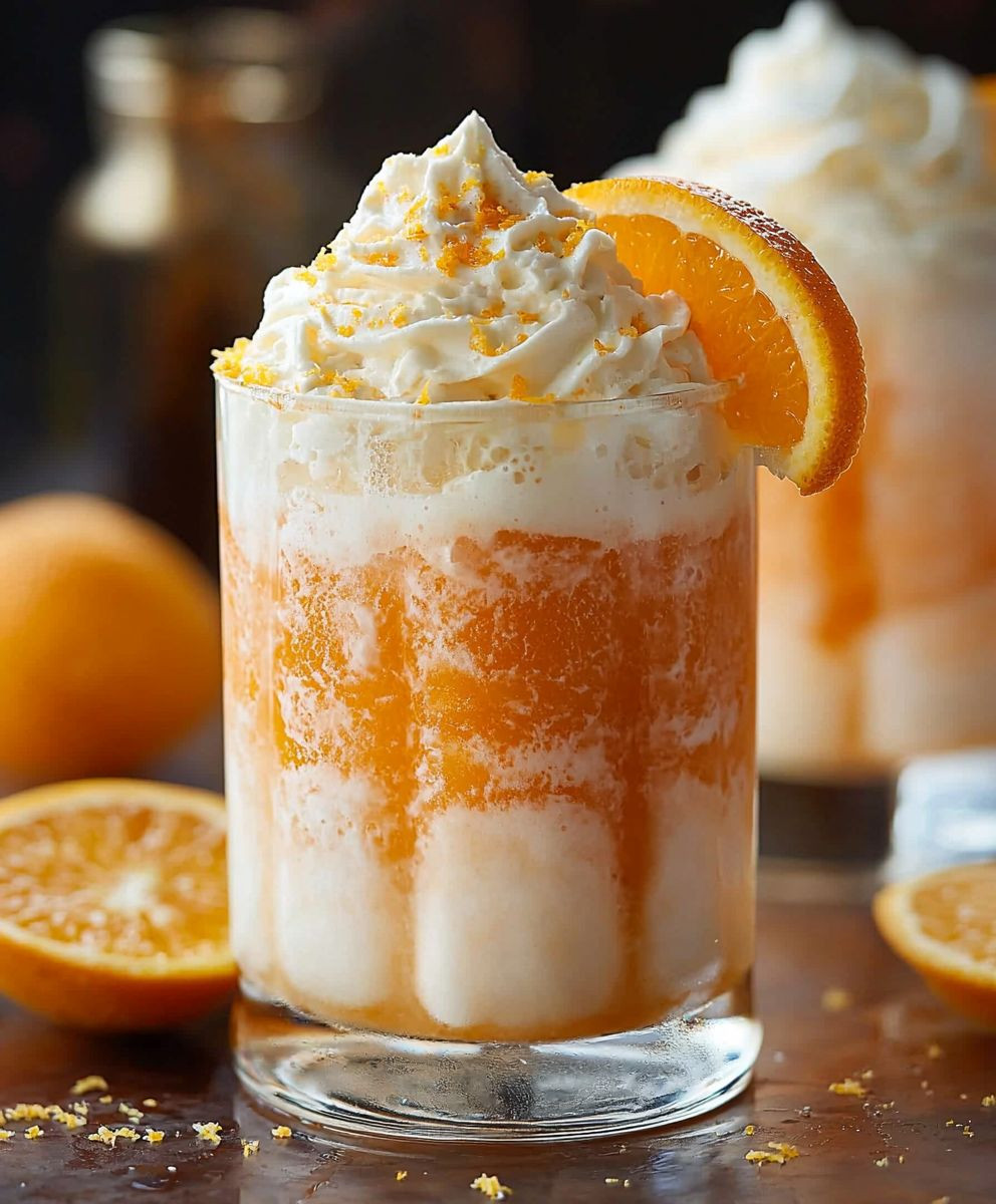 Dirty Orange Creamsicle Float