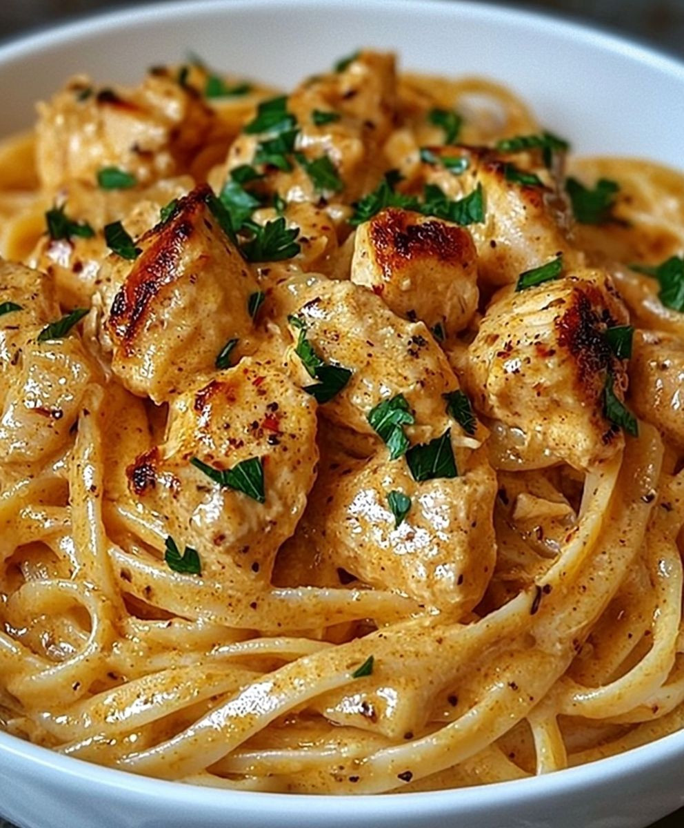 Cowboy Butter Chicken Linguine