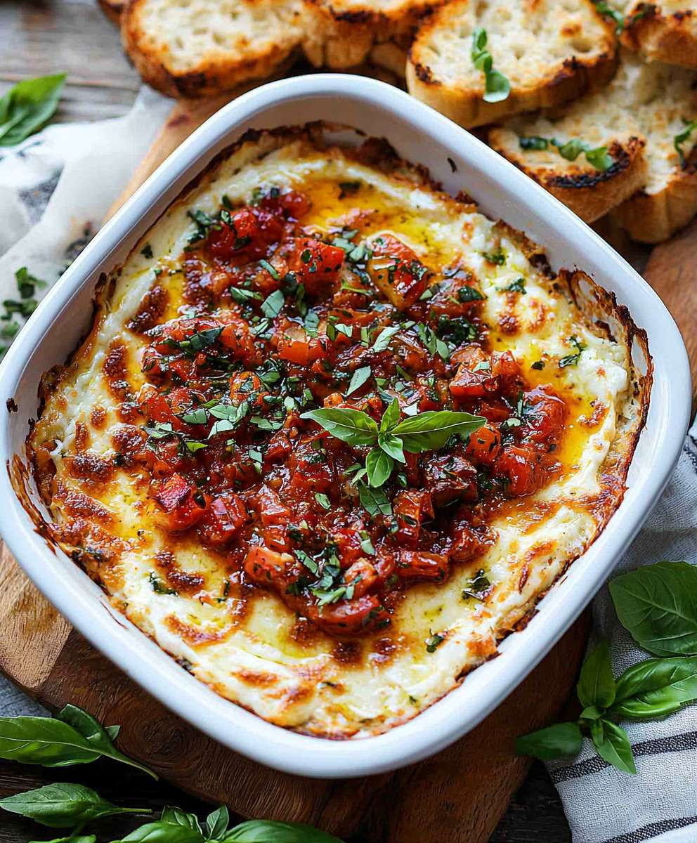 Baked Goat Cheese Dip