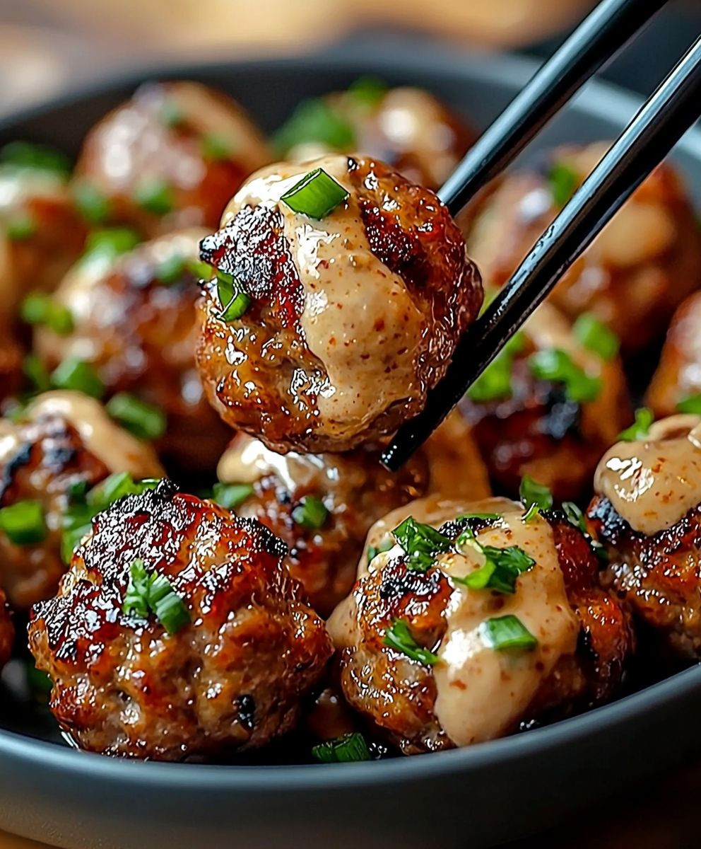 Korean BBQ Meatballs