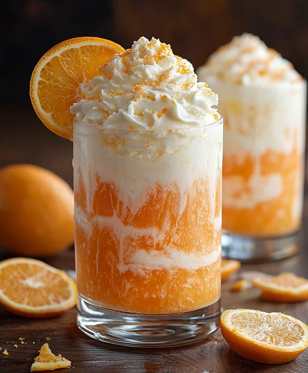 Dirty Orange Creamsicle Float