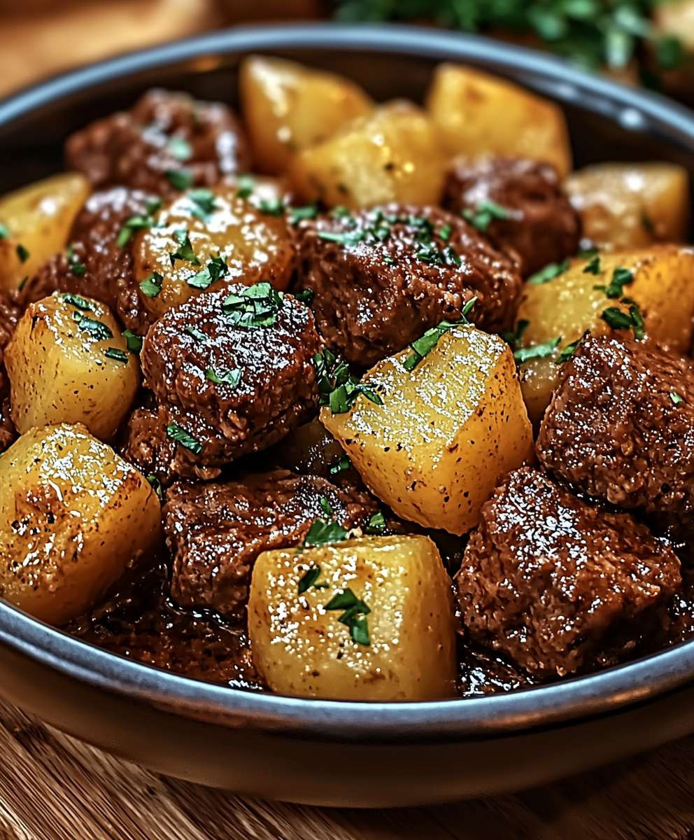 Garlic Butter Beef Bites