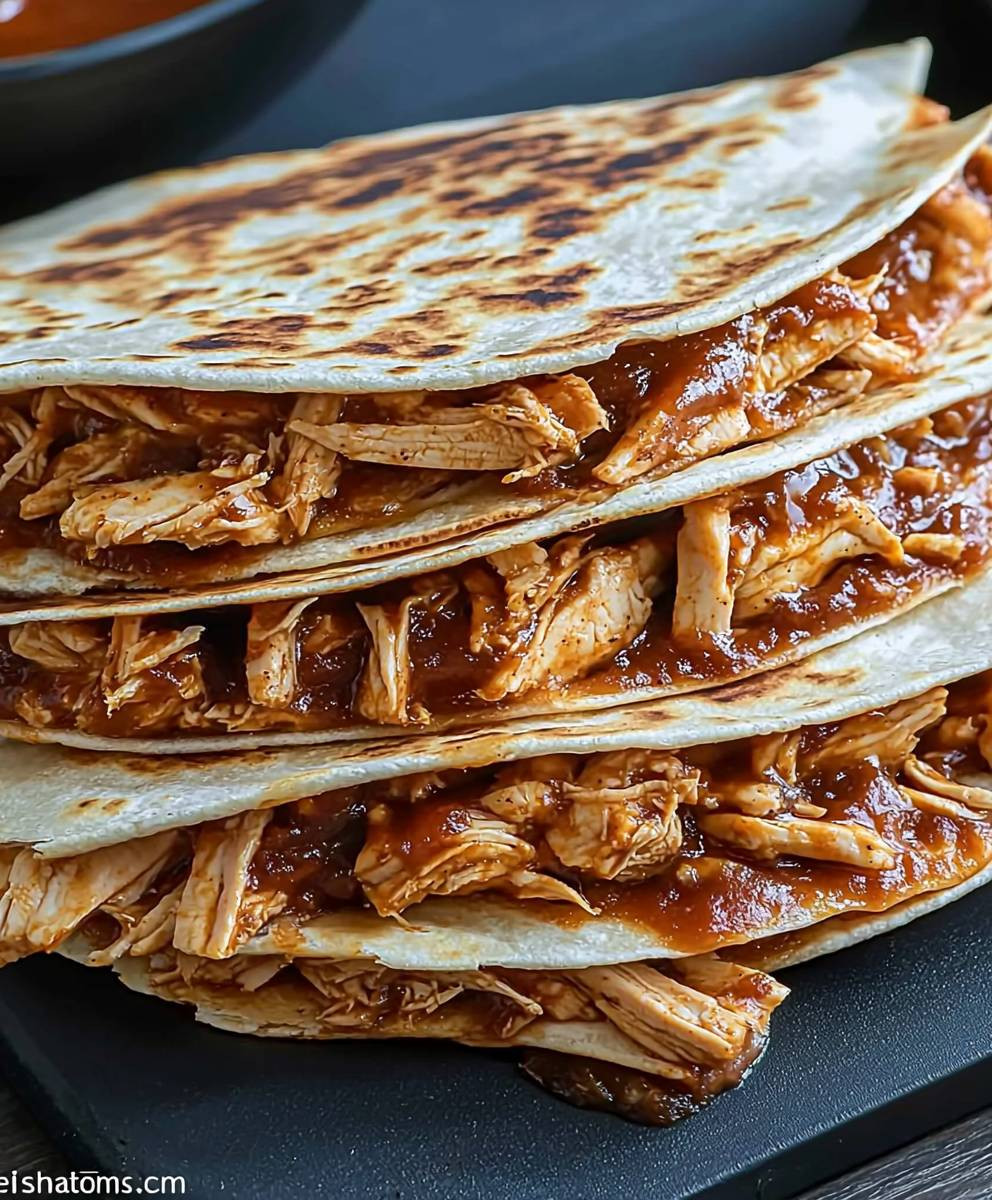 BBQ Chicken Quesadilla
