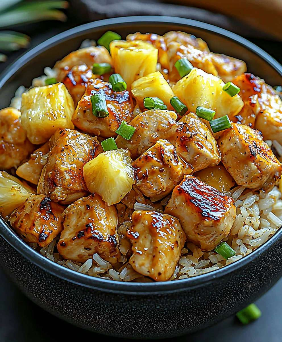 Pineapple Chicken Rice