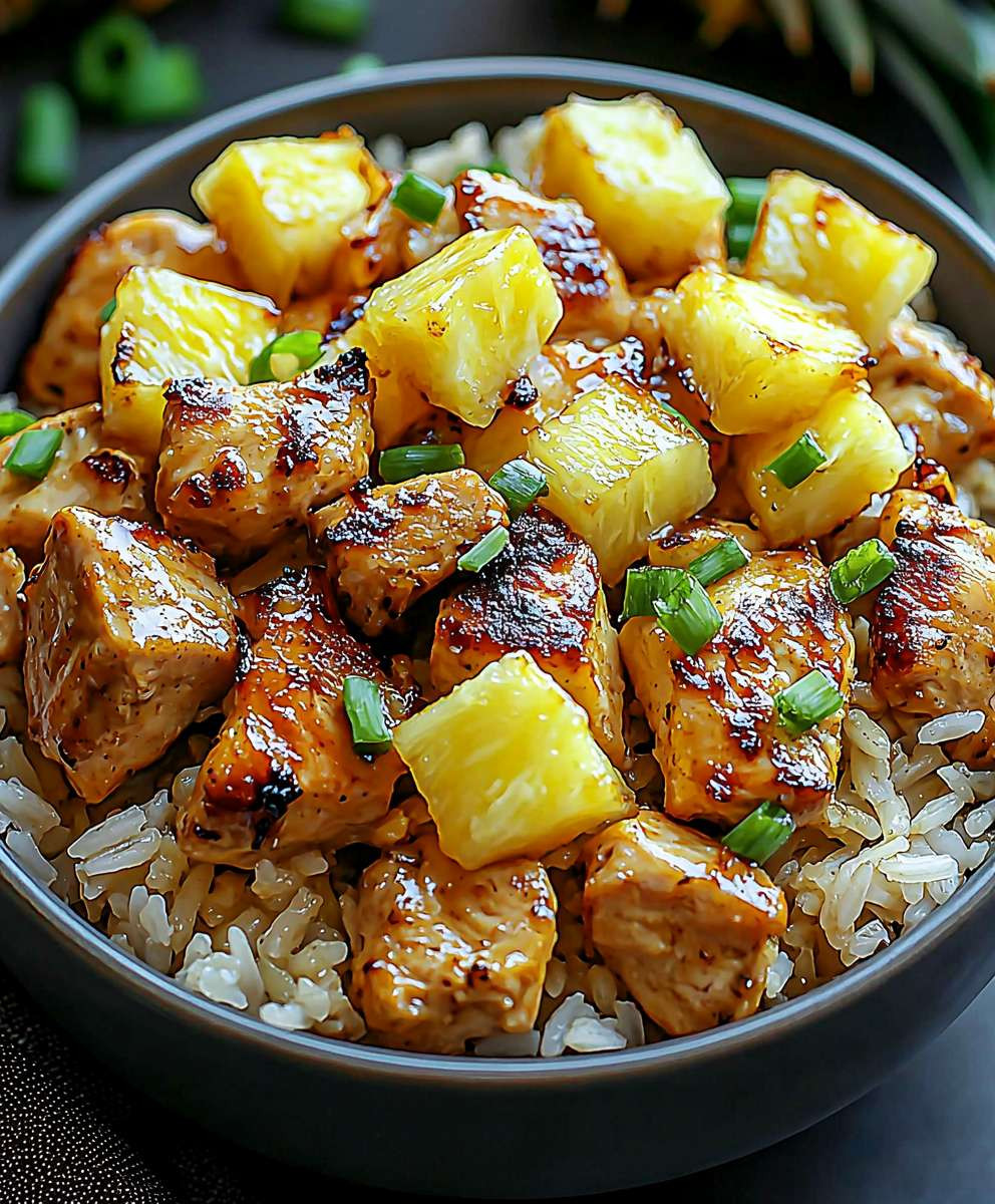 Pineapple Chicken Rice