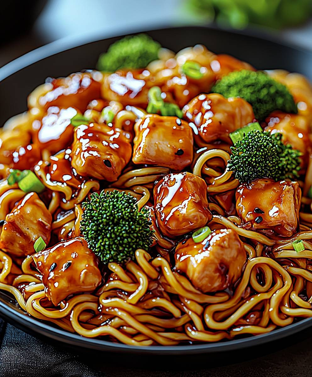 Chicken Teriyaki Noodles