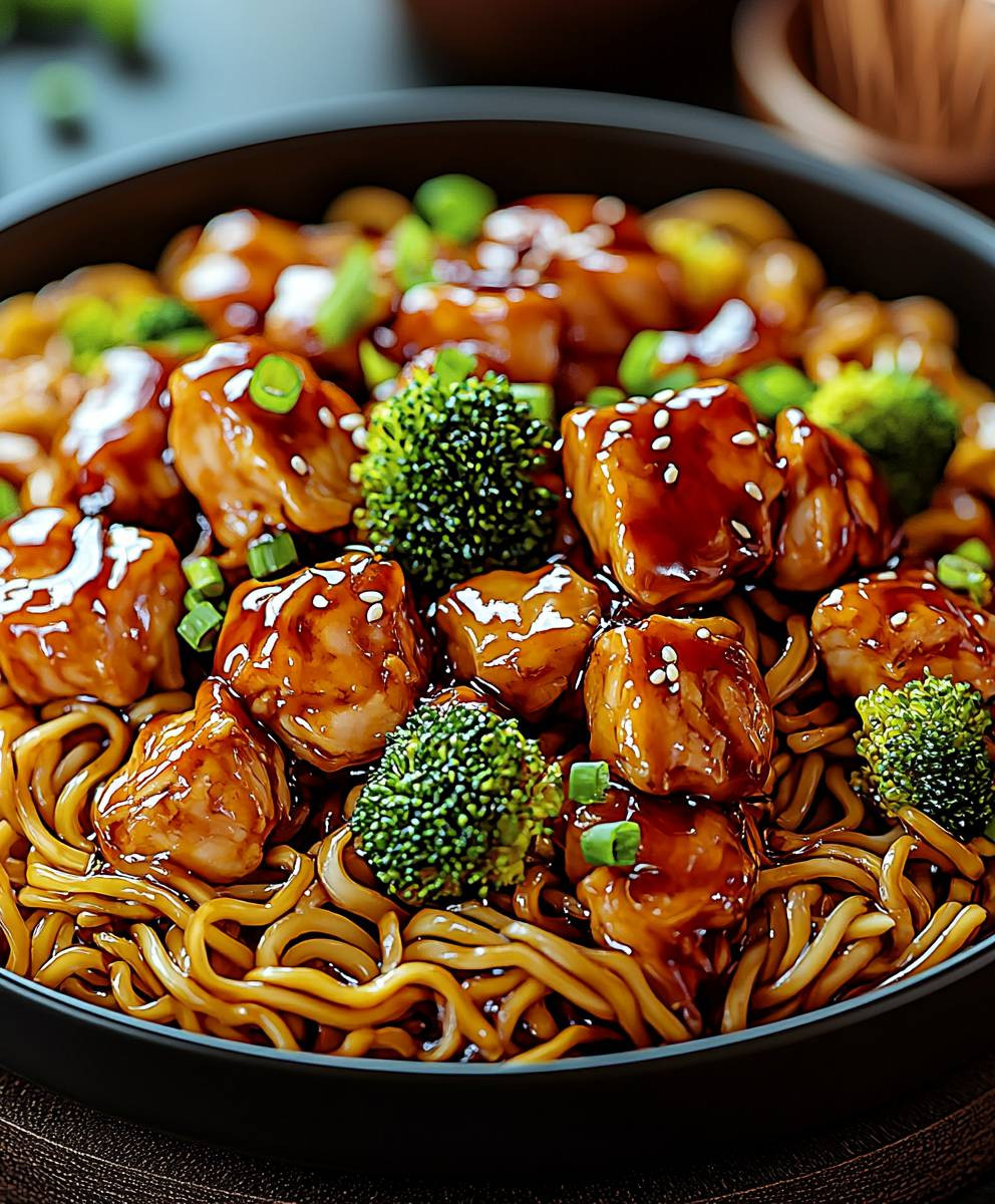 Chicken Teriyaki Noodles