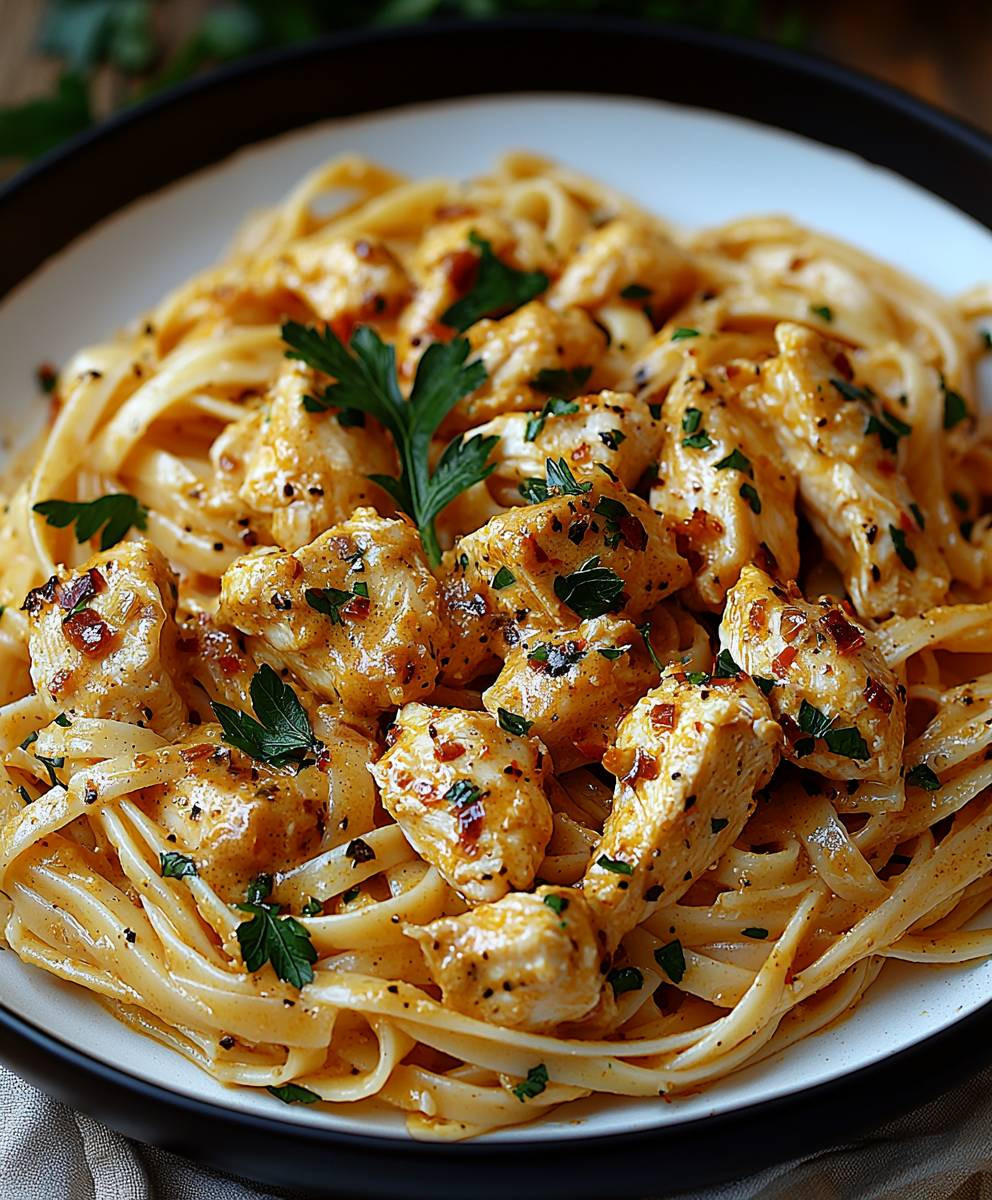 Cowboy Butter Chicken Linguine