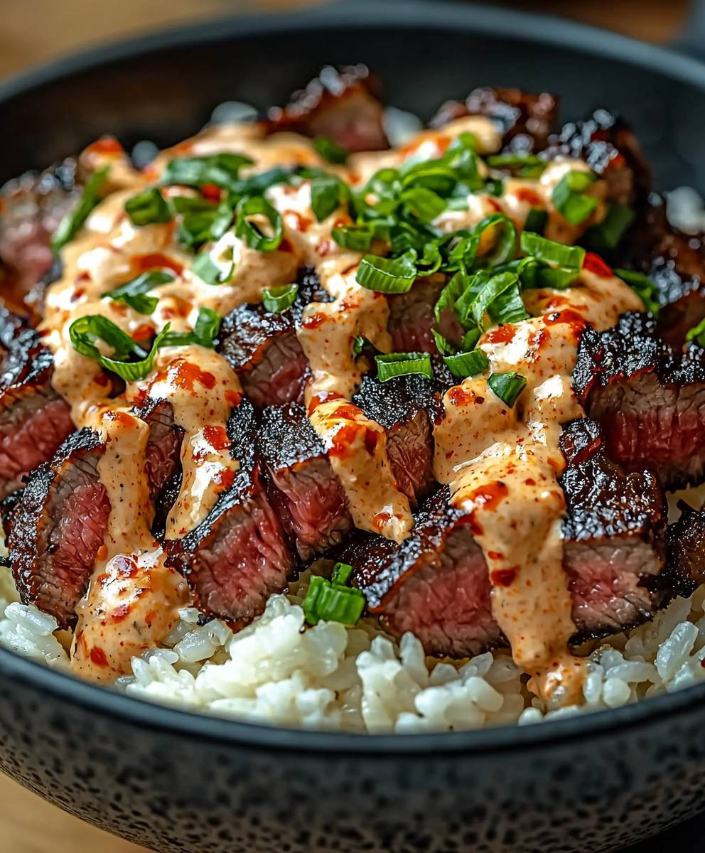 Korean BBQ Steak Bowls