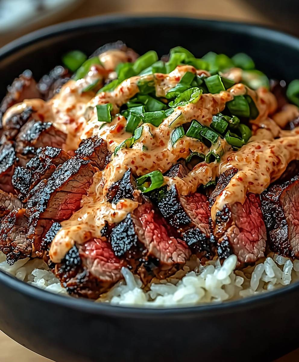 Korean BBQ Steak Bowls
