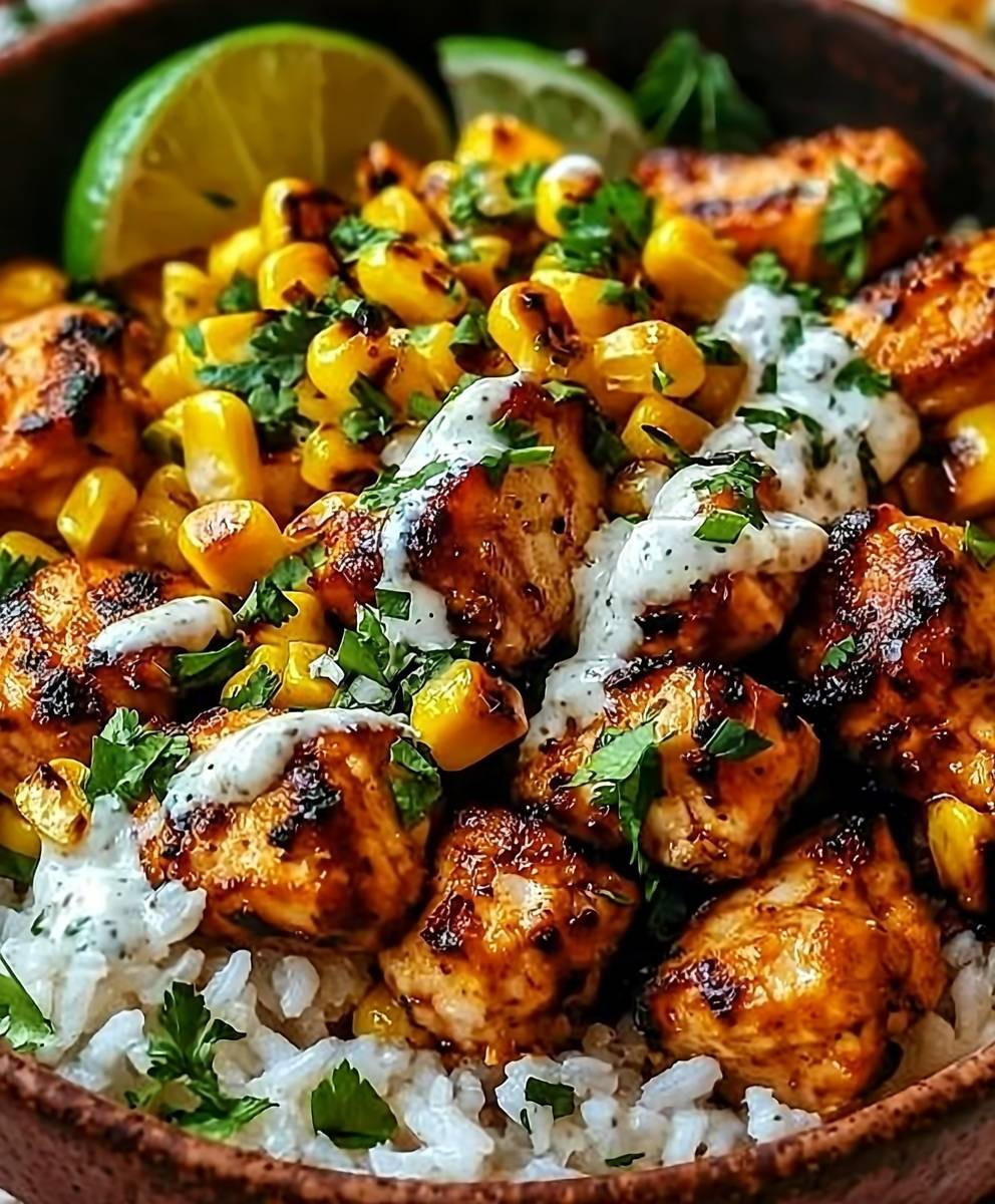Savory Chicken Rice Bowl