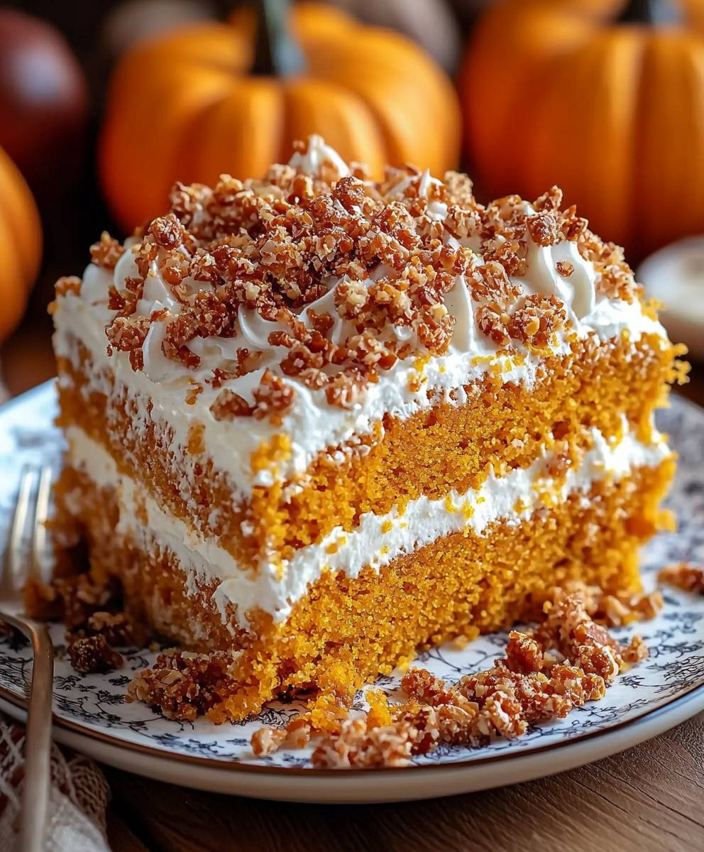 Pumpkin Cake Dessert
