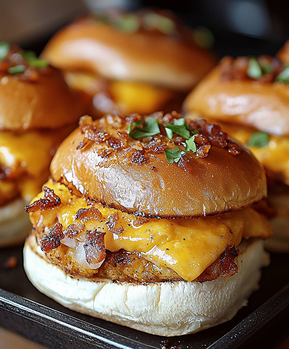 Crack Breakfast Sliders