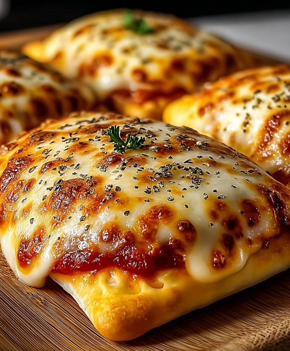 Cheesy Pizza Pockets