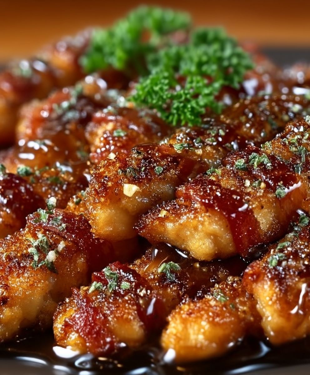 Bacon brown sugar chicken