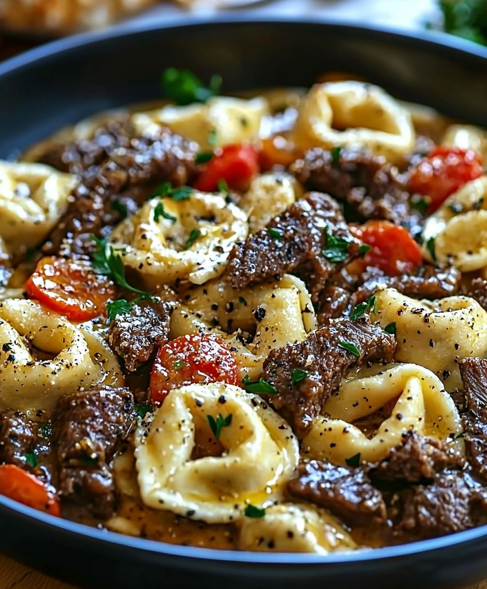 Cheesesteak Tortellini