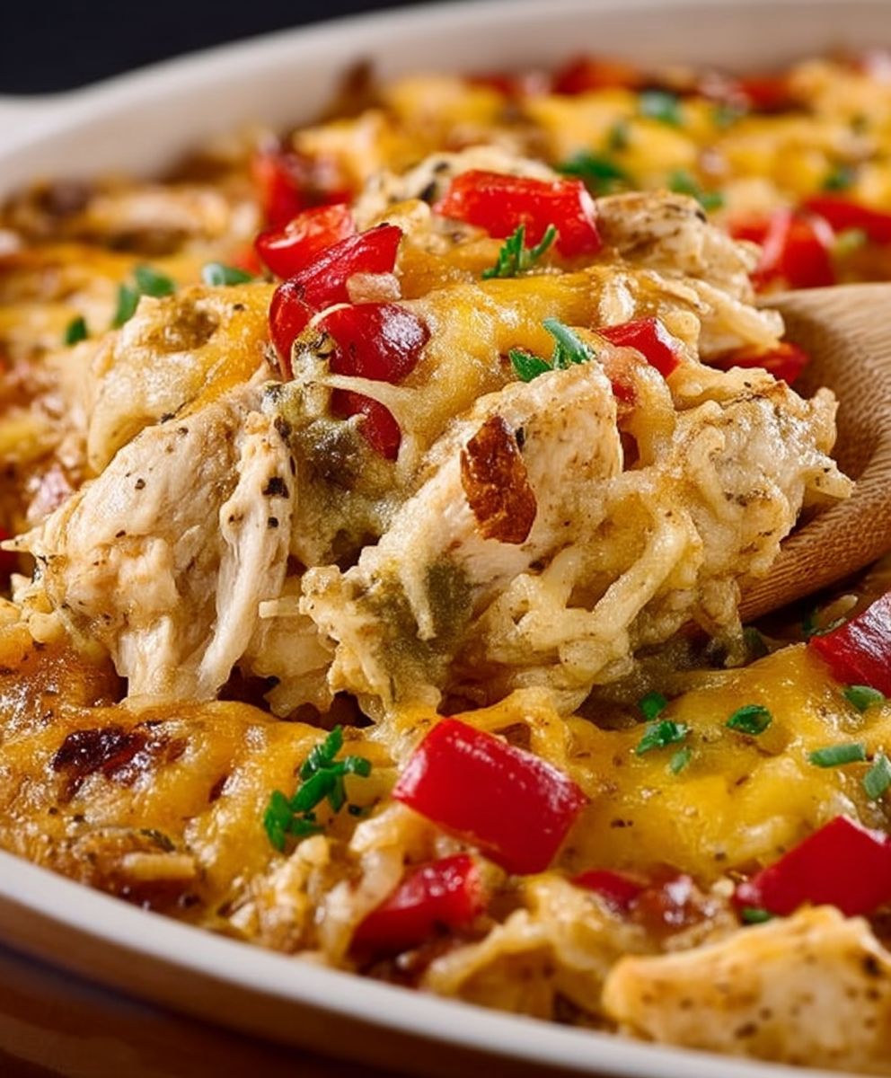 Chicken Fajita Casserole