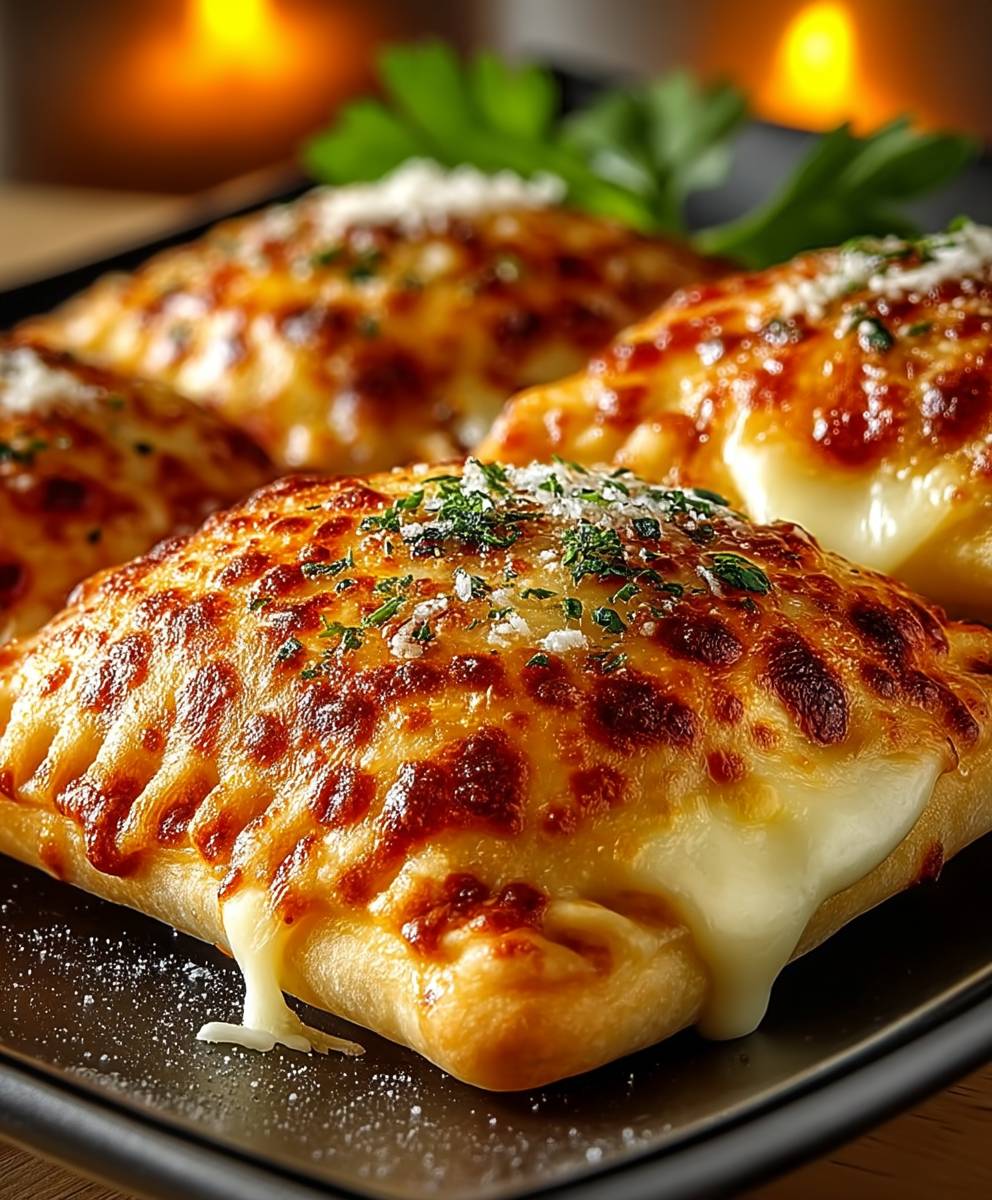 Cheesy Pizza Pockets