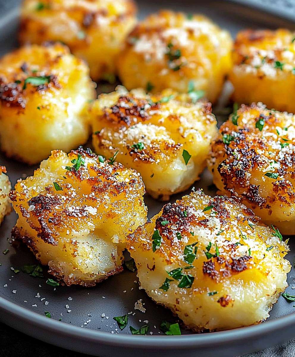 Crispy Garlic Parmesan Potatoes