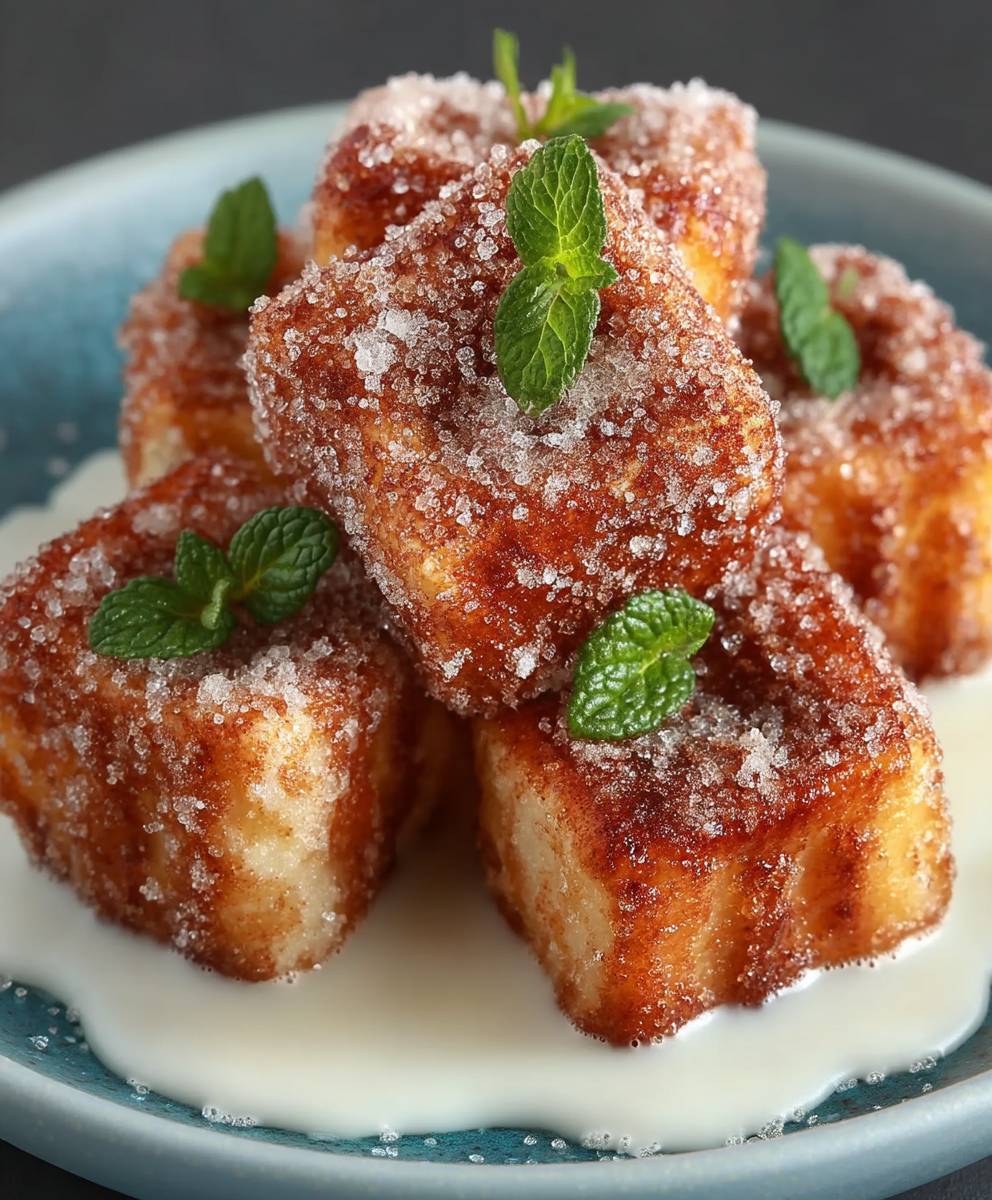 Angel Cake Churro Bites