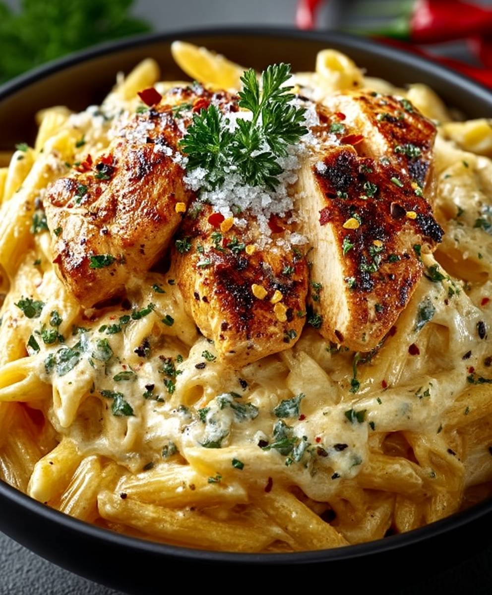 Crock Pot Cajun Chicken Pasta