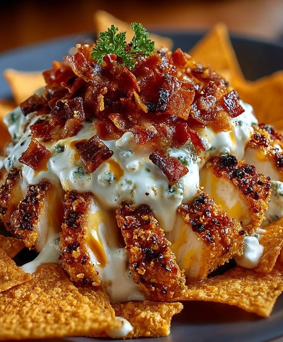 Doritos stuffed chicken