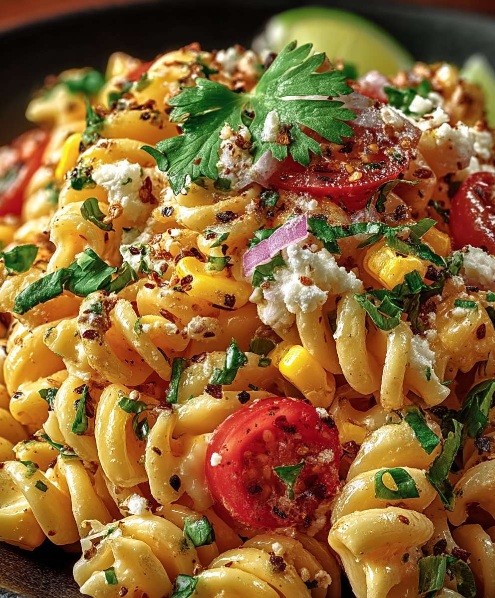 Mexican street corn pasta