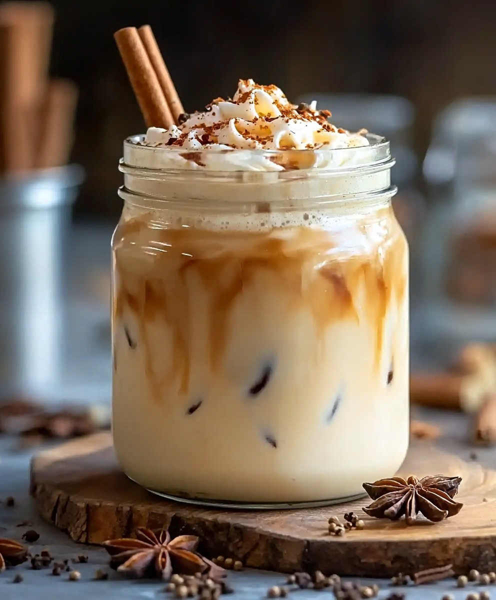 Iced Vanilla Chai Latte