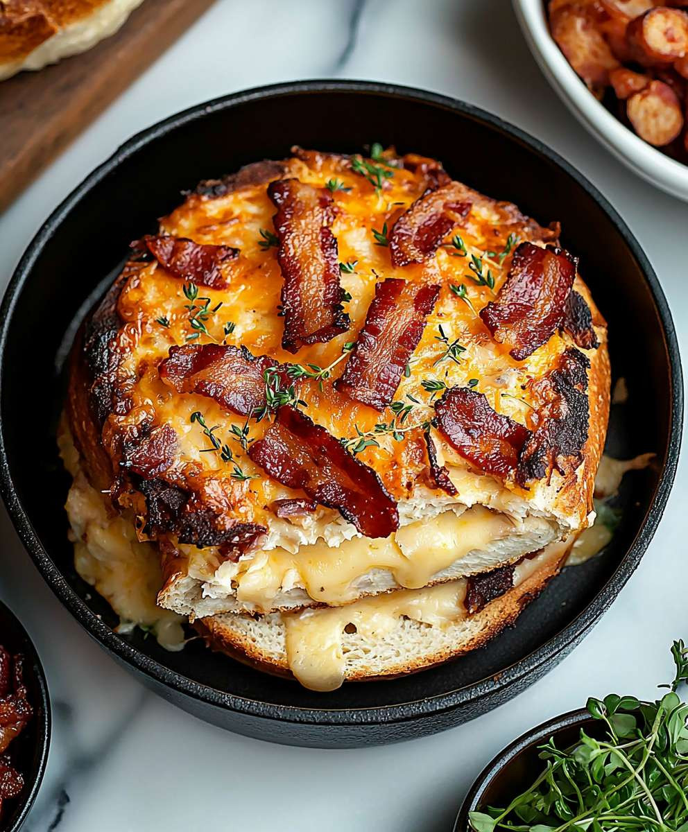 Cheddar Bacon Turkey Melt