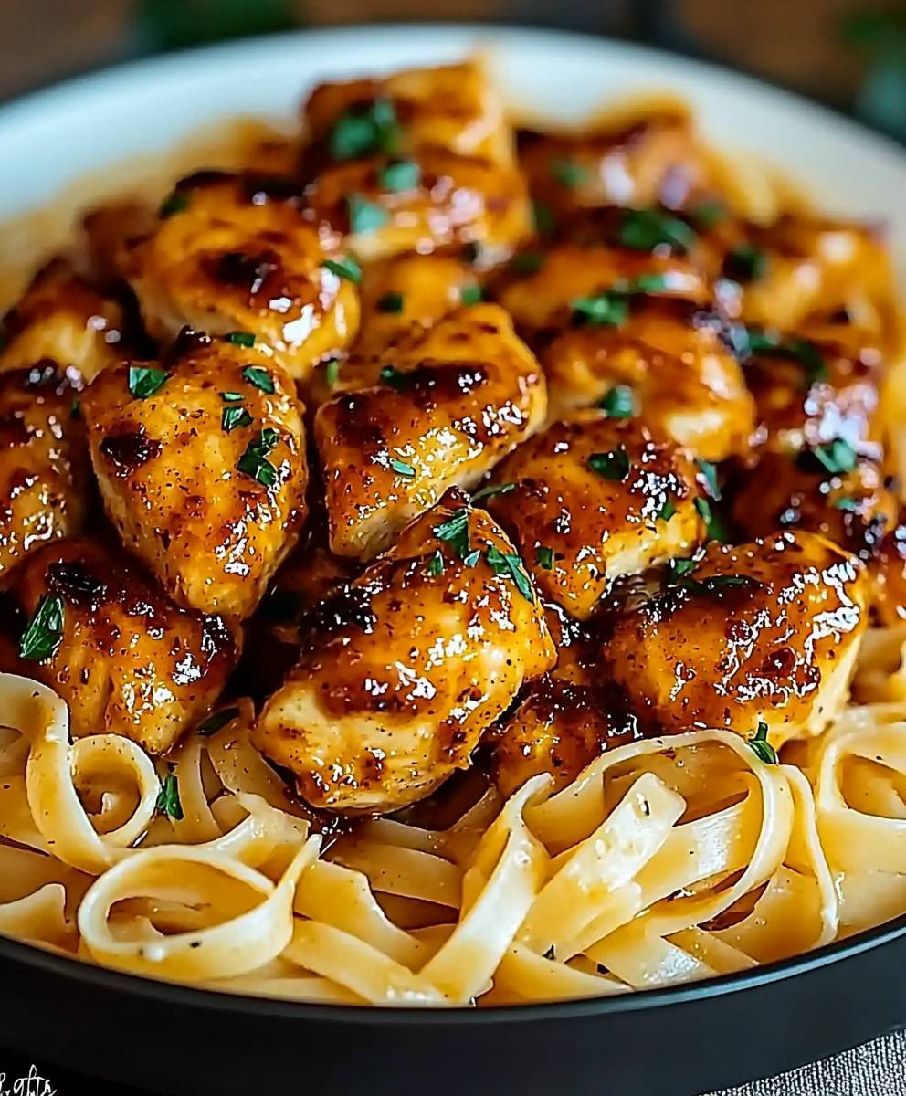 Cajun Honey Butter Chicken Pasta