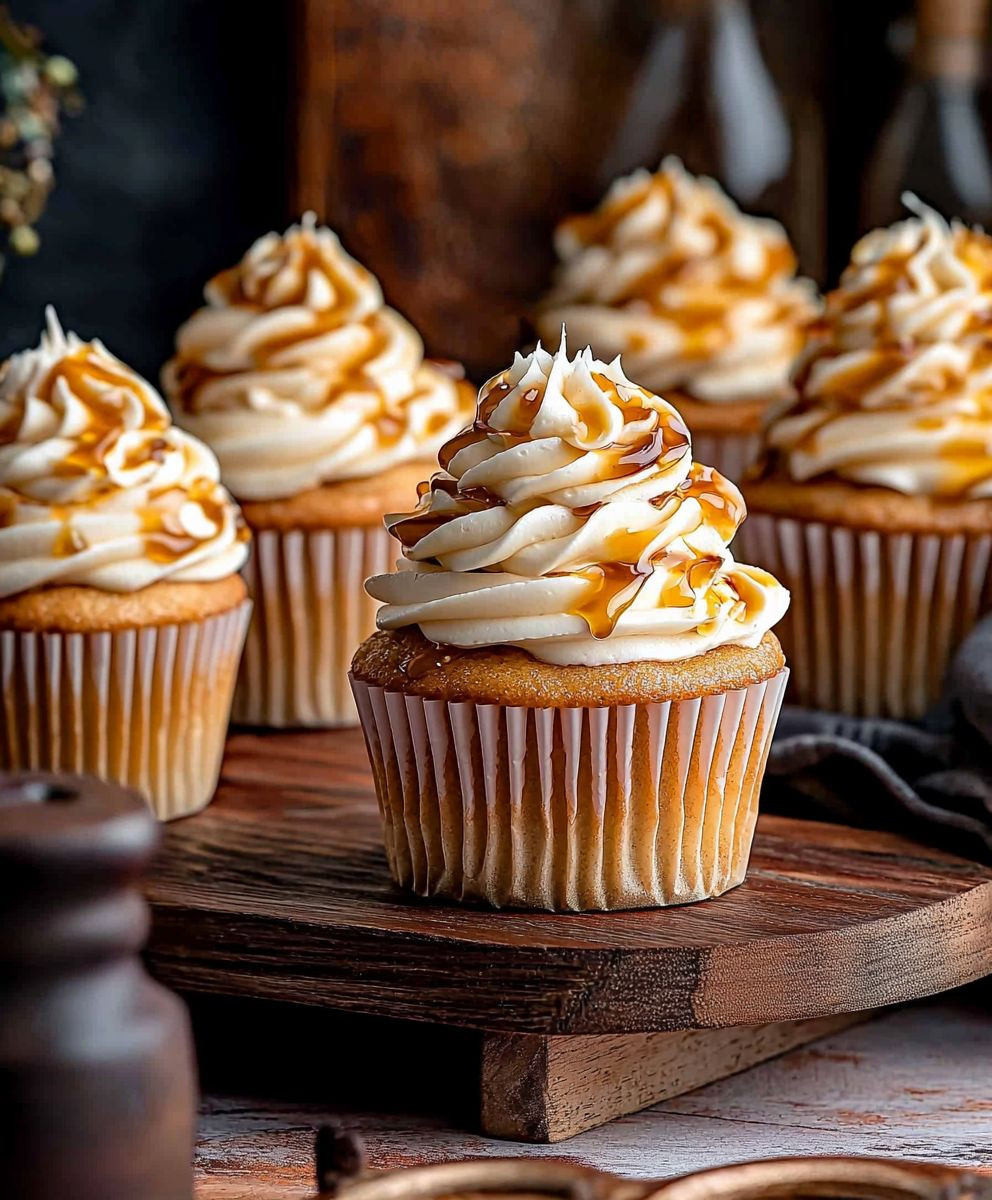 Butterbeer Cupcakes