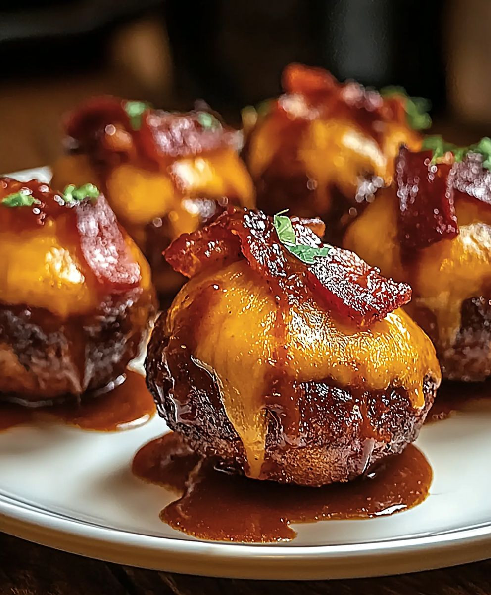 Cheddar BBQ Bacon Bombs