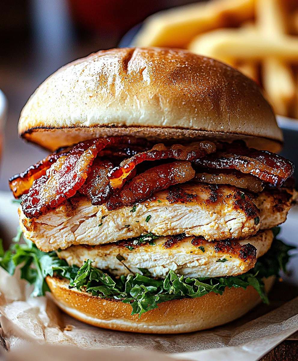 Bacon Ranch Chicken Melt