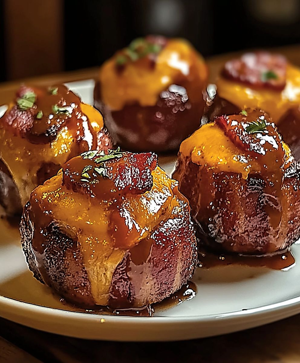 Cheddar BBQ Bacon Bombs